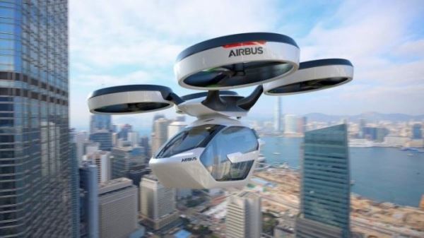 Летающий автомобиль Pop.Up Next: Audi в небе, Airbus на земле (19 фот