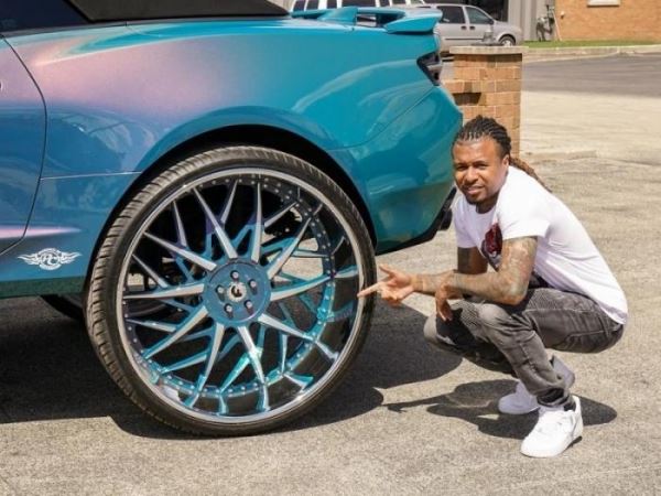 Chevrolet Camaro в безумном тюнинге по-американски (8 фото + 1 видео)