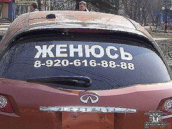 
			Послания на автомобилях (30 фото)