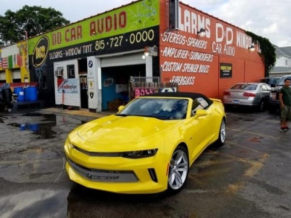Chevrolet Camaro в безумном тюнинге по-американски (8 фото + 1 видео)