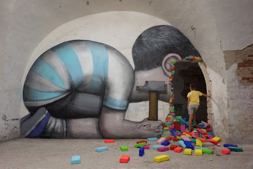 Новый стрит-арт от Seth Globepainter (8 фото)