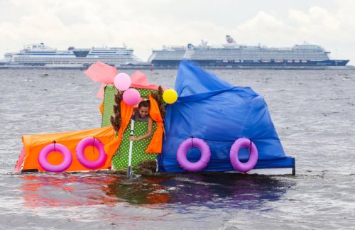 В Санкт-Петербурге прошёл фестиваль "Заплыв" (10 фото)