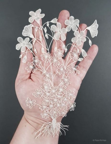 Произведения искусства, вырезанные из бумаги (15 фото)