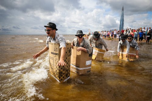 В Санкт-Петербурге прошёл фестиваль "Заплыв" (10 фото)