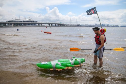 В Санкт-Петербурге прошёл фестиваль "Заплыв" (10 фото)