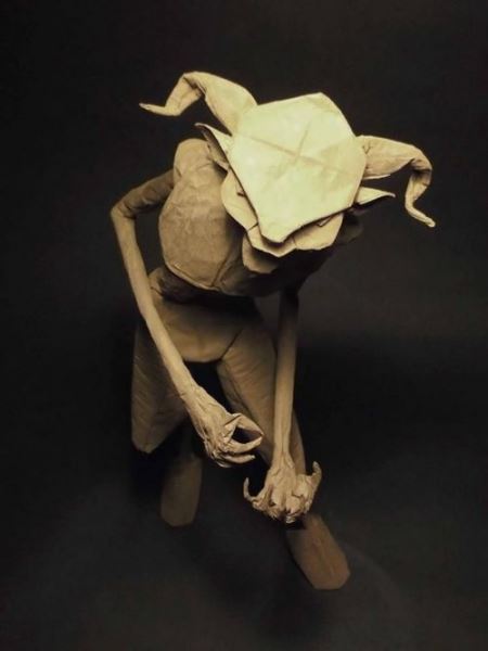 Шедевры бумажного искусства: оригами (25 фото)