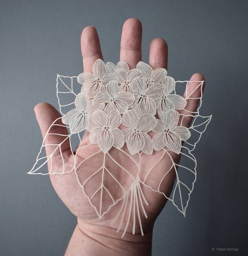 Произведения искусства, вырезанные из бумаги (15 фото)