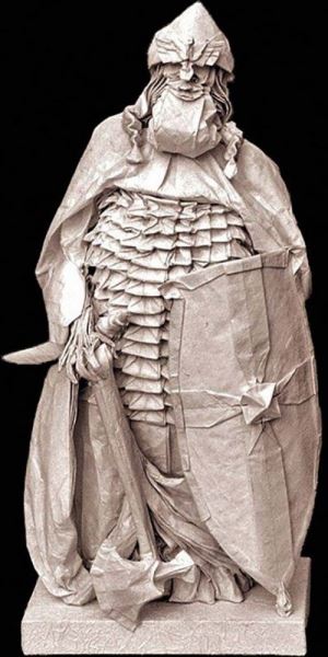 Шедевры бумажного искусства: оригами (25 фото)