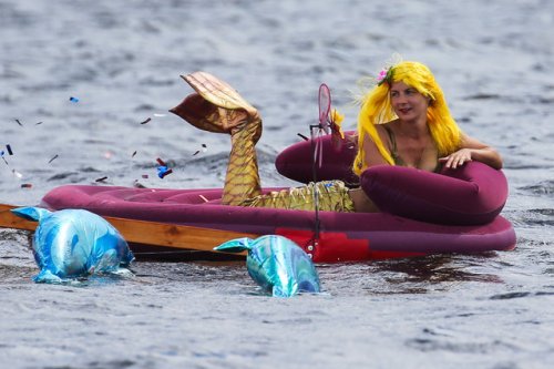 В Санкт-Петербурге прошёл фестиваль "Заплыв" (10 фото)