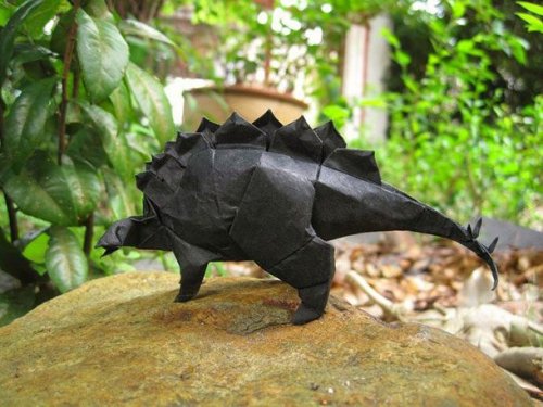 Шедевры бумажного искусства: оригами (25 фото)