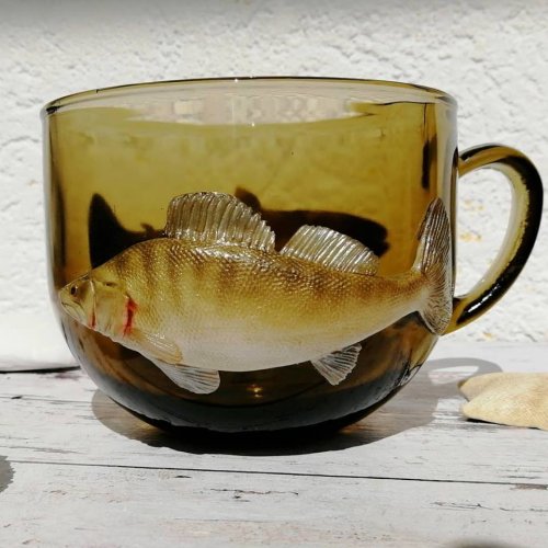 Декор для кружки в виде невероятно реалистичной рыбы (24 фото)