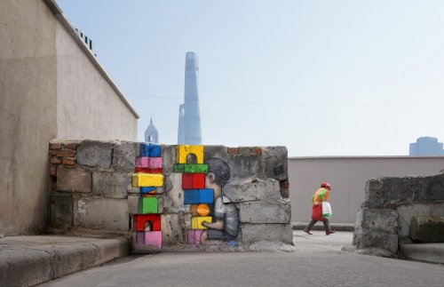 Новый стрит-арт от Seth Globepainter (8 фото)