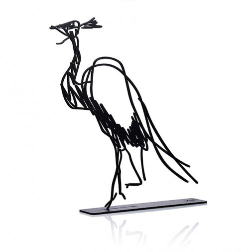 Рисунки из старой книги, превращённые в скульптуры (13 фото)